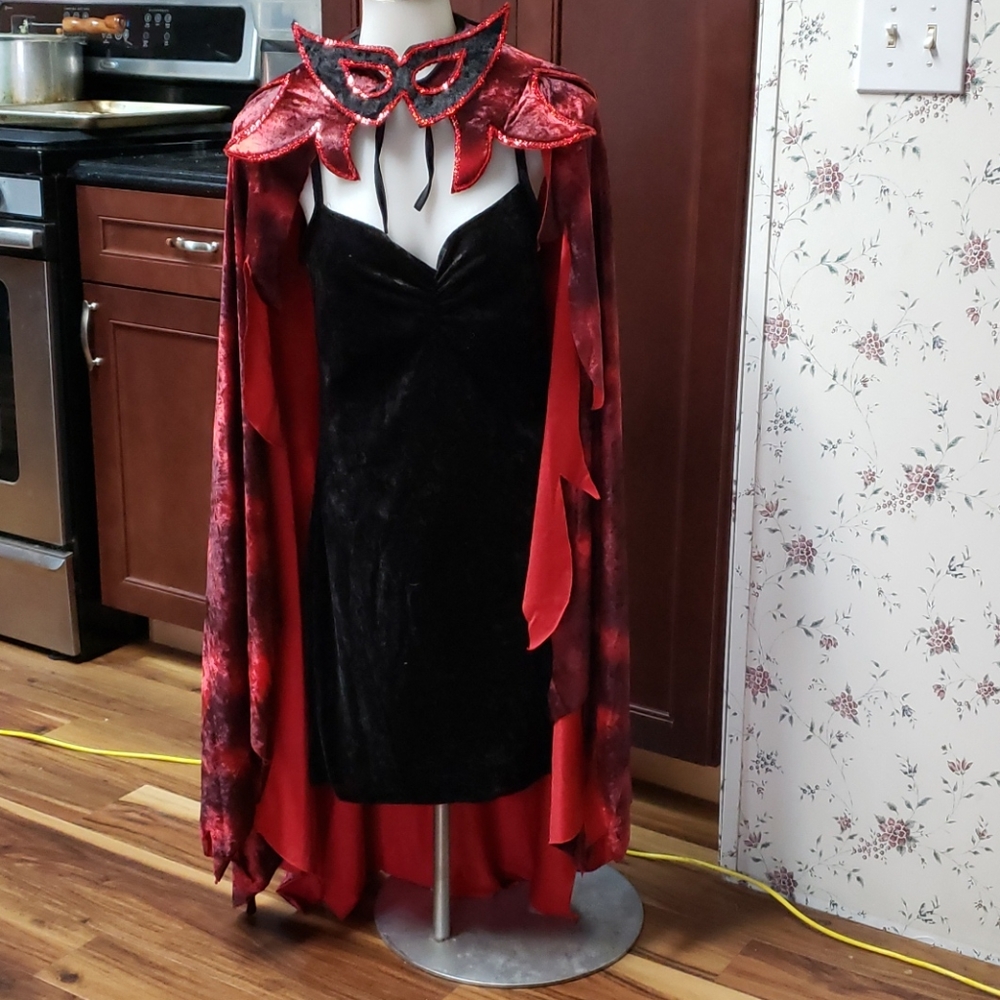 HOST PICK. Vintage. 3 Piece Sexy Women's Halloween Costume - Picture 1 of 4
